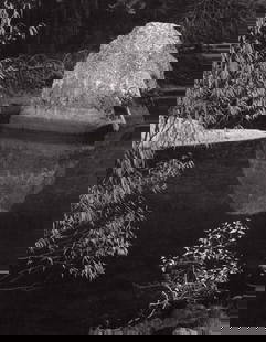 ANSEL ADAMS - Rock, Merced River, Autumn, Yosemite, 1962: Artist: ANSEL ADAMS Print Title: Rock, Merced River, Autumn, Yosemite, 1962 Medium: Double Impression Photolithograph This little gem is worth a second look. Printed 1970’s in the US Image Size: