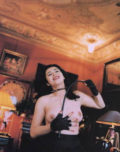 HELMUT NEWTON - Eri Ishida (color): Artist: HELMUT NEWTON Print Title: Eri Ishida (color) ( Medium: Photo-lithograph Printed 1990’s in Japan Image size (inches) approx. 12 x 9” Helmut Newton (1920-2004) was a German-Austral