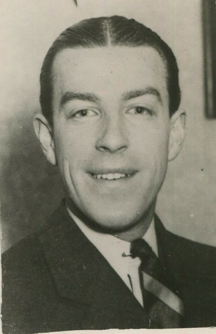 Vintage Photographs Press Portrait Vice Consul des Etats Unis c. 1930 (1 of 2)