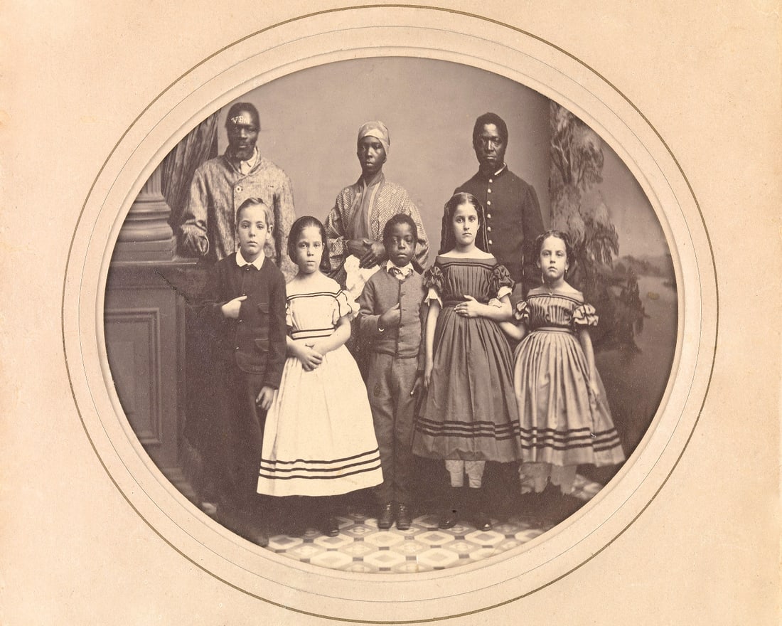 EMANCIPATED SLAVES BROUGHT FROM NEW ORLEANS BY COL. GEORGE H. HANKS (1 of 1)