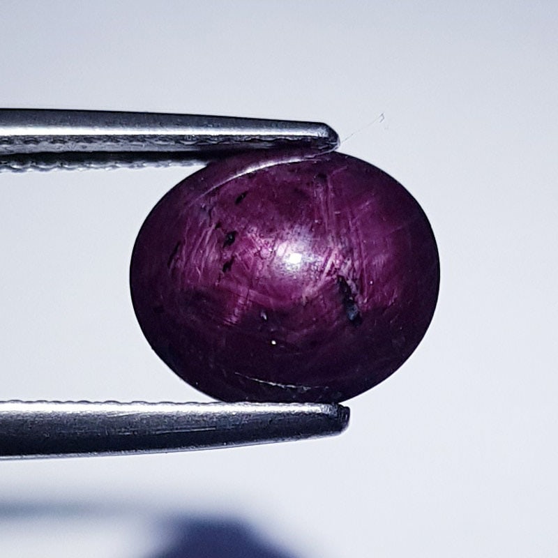 7.12 Ctz Stunning Purple Pink Natural Star Ruby (1 of 4)