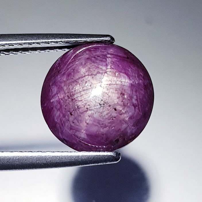 11.00 Ctz Stunning Purple Pink Natural Star Ruby (1 of 4)