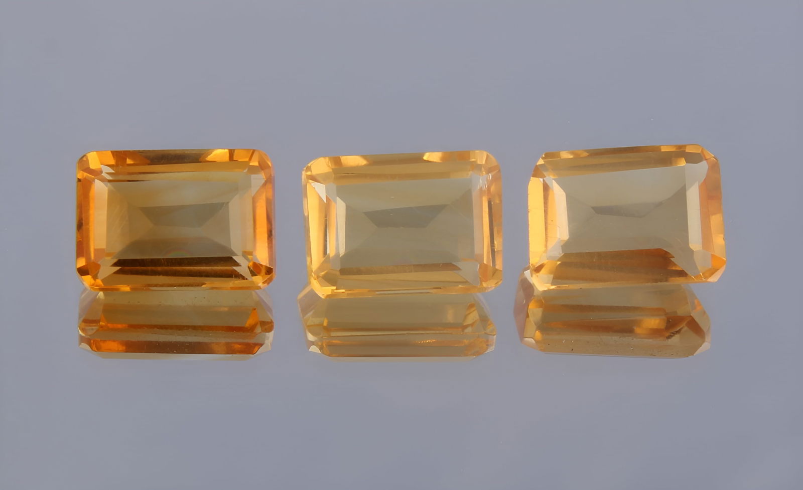 Spectacular " Natural Citrine " 3.32 Cts Natural Citrine Pair (1 of 5)