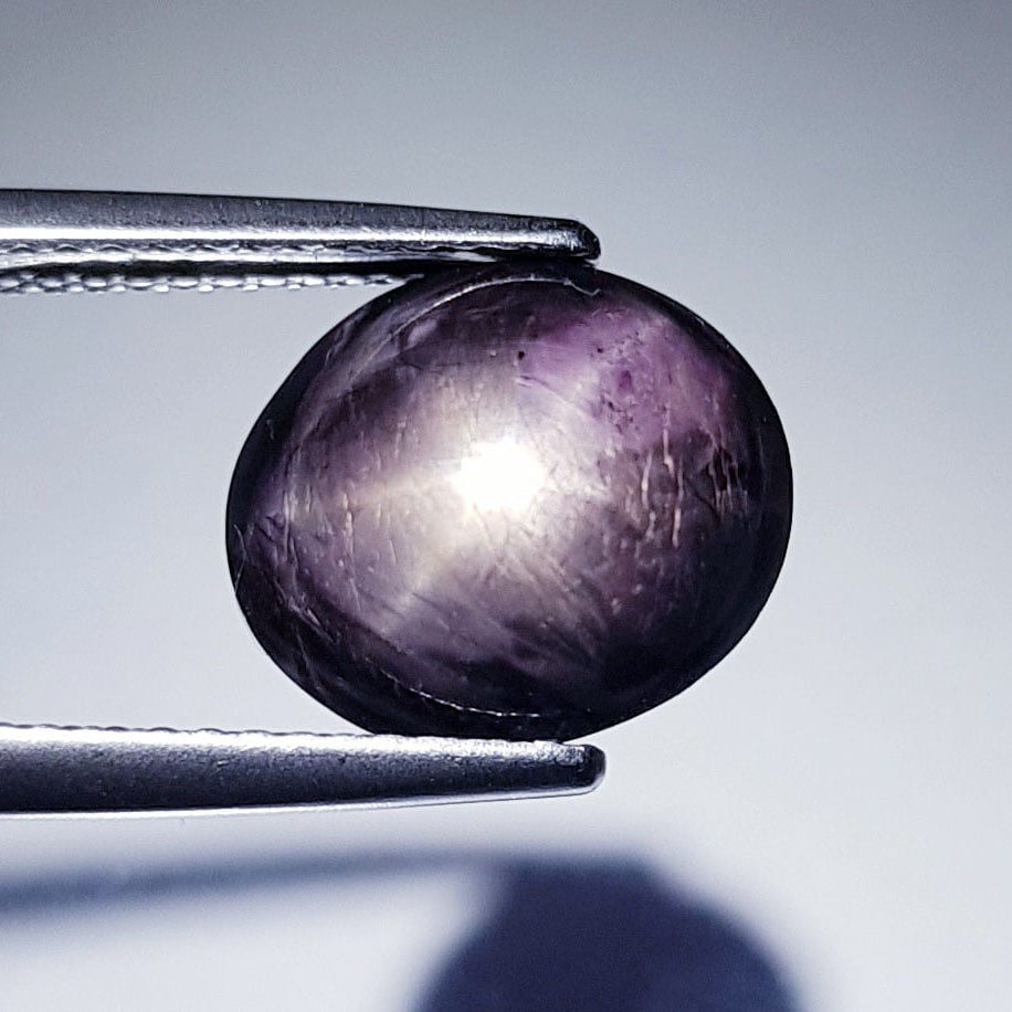 10.08 Ctz Stunning Purple Pink Natural Star Ruby (1 of 4)