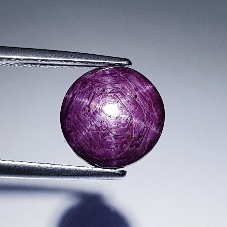 6.35 Ctz Stunning Purple Pink Natural Star Ruby (1 of 4)