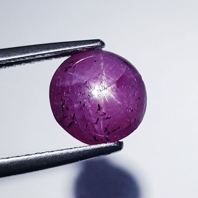 5.89 Ctz Stunning Purple Pink Natural Star Ruby (1 of 4)