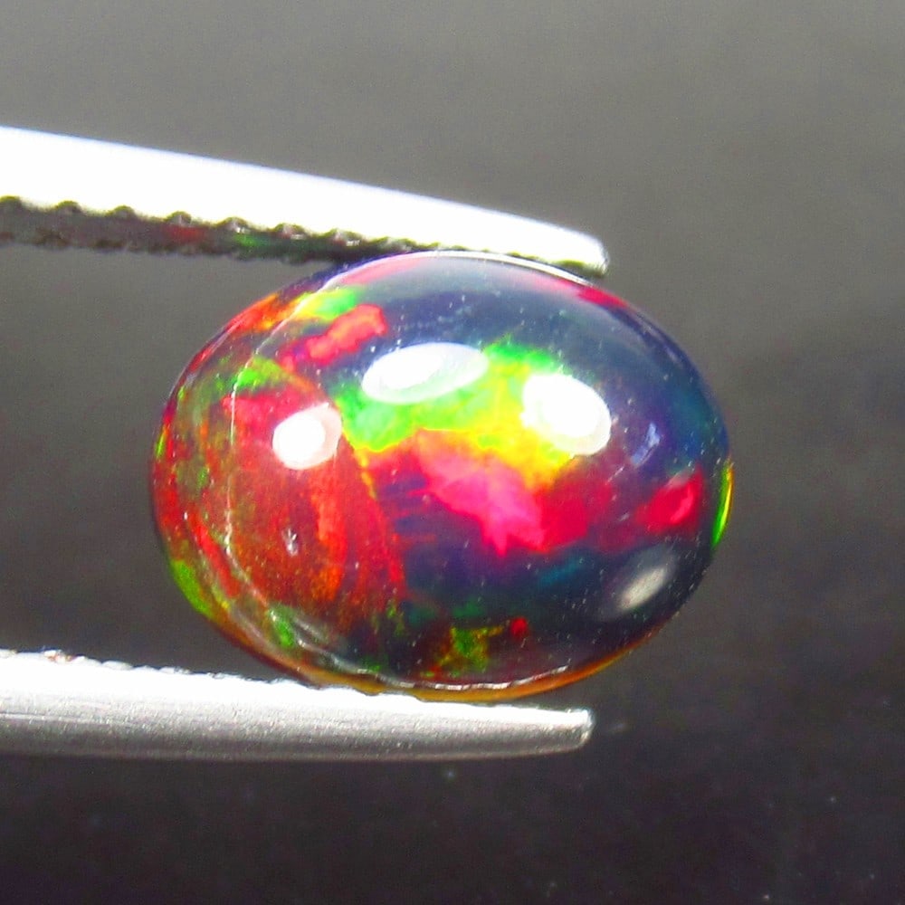 Natural Black Fire Opal - 1.31 Ct (1 of 3)