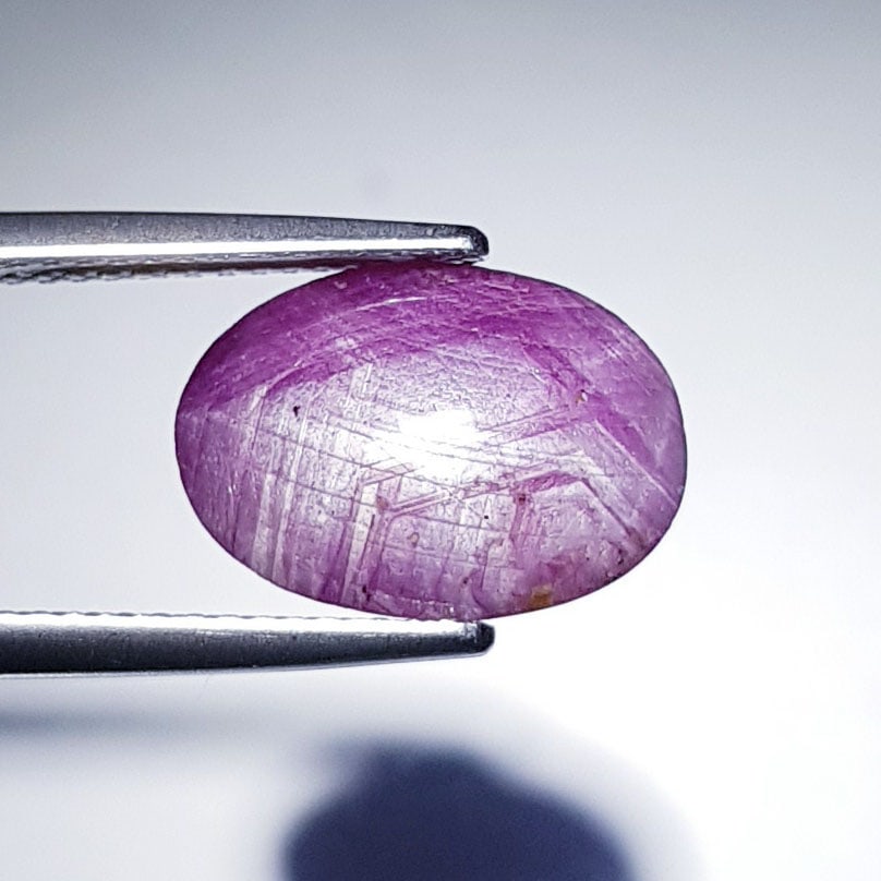 8.00 Ctz Stunning Purple Pink Natural Star Ruby (1 of 4)