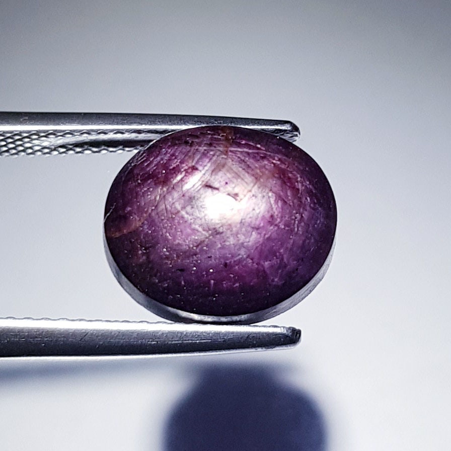 10.71 Ctz Stunning Purple Pink Natural Star Ruby (1 of 4)