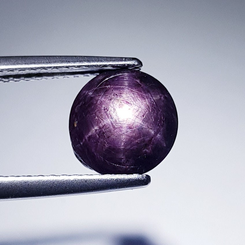 5.50 Ctz Stunning Purple Pink Natural Star Ruby (1 of 4)