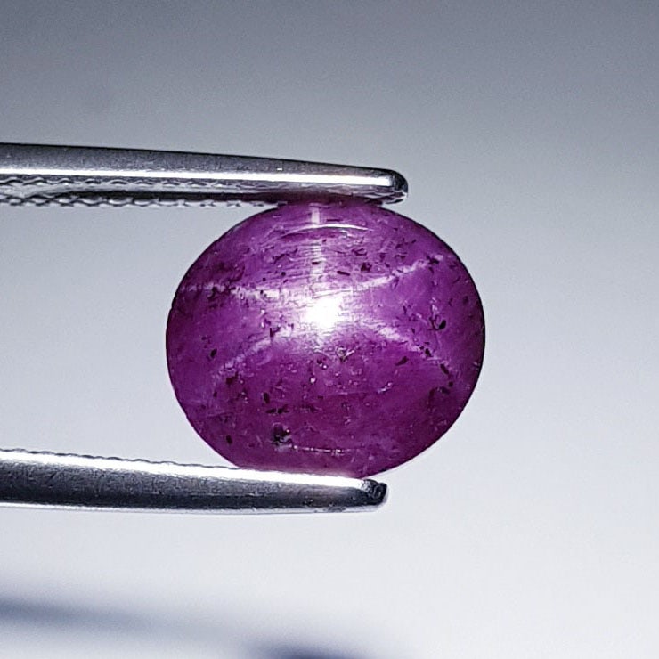 7.26 Ctz Stunning Purple Pink Natural Star Ruby (1 of 4)