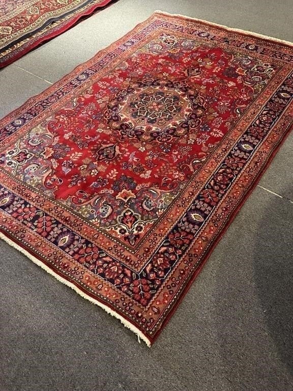 Hand Knotted Persian Tabriz Rug 6.6x9.9 ft (1 of 4)