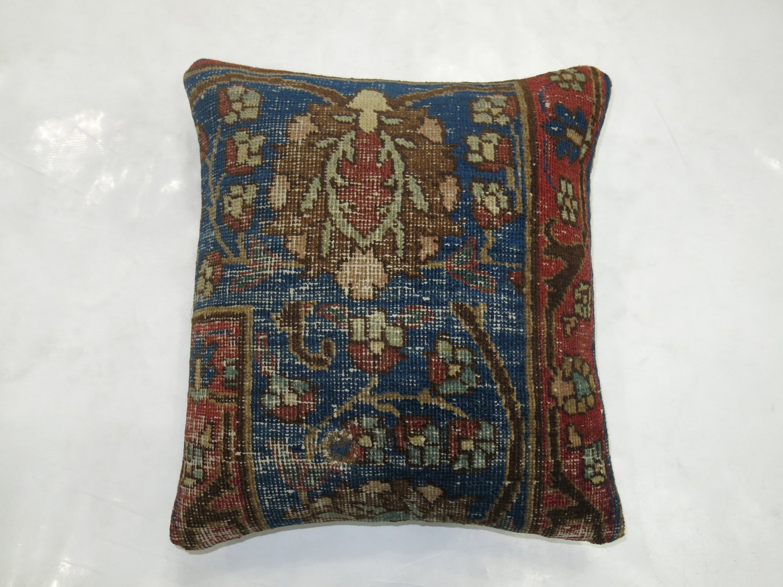 Blue Tabriz Rug Pillowrug no. p3126 (1 of 2)