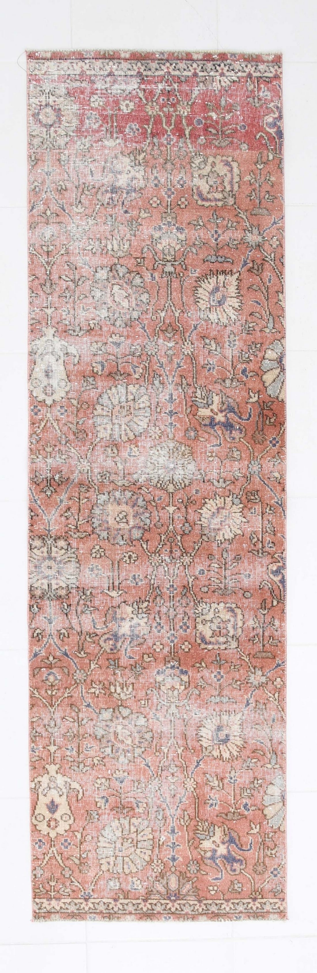 2' x 8' Vintage Turkish Runner Rug - 23339 (1 of 20)