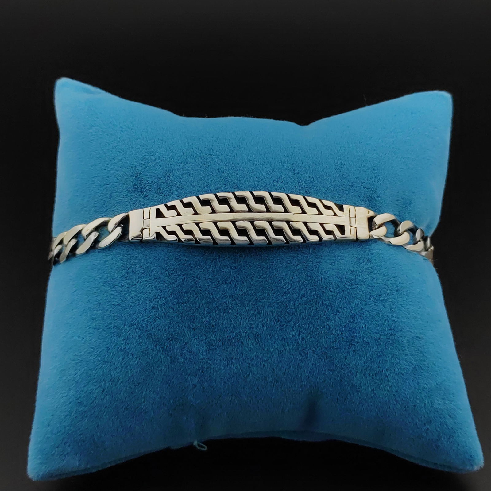 925 Sterling Silver Men's Bracelet (1 of 8)