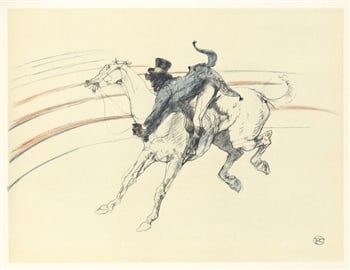 Toulouse-Lautrec lithograph | Circus "Chocolat, scene comique" (1 of 1)