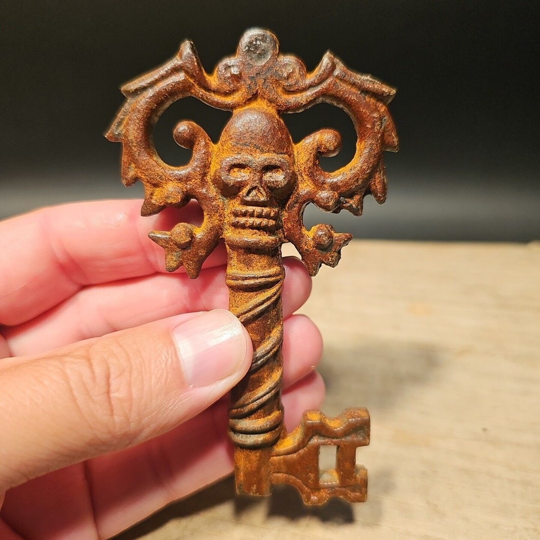 4" Large Iron Skeleton Key (1 of 15)