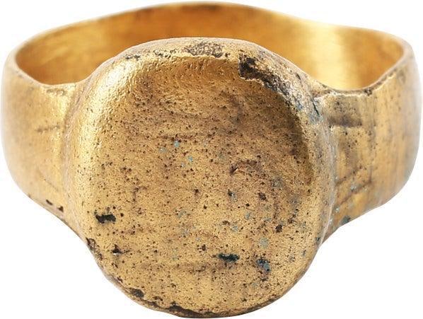 FINE VIKING WARRIOR'S RING, 10th-11th CENTURY AD, SZ 9 (1 of 4)