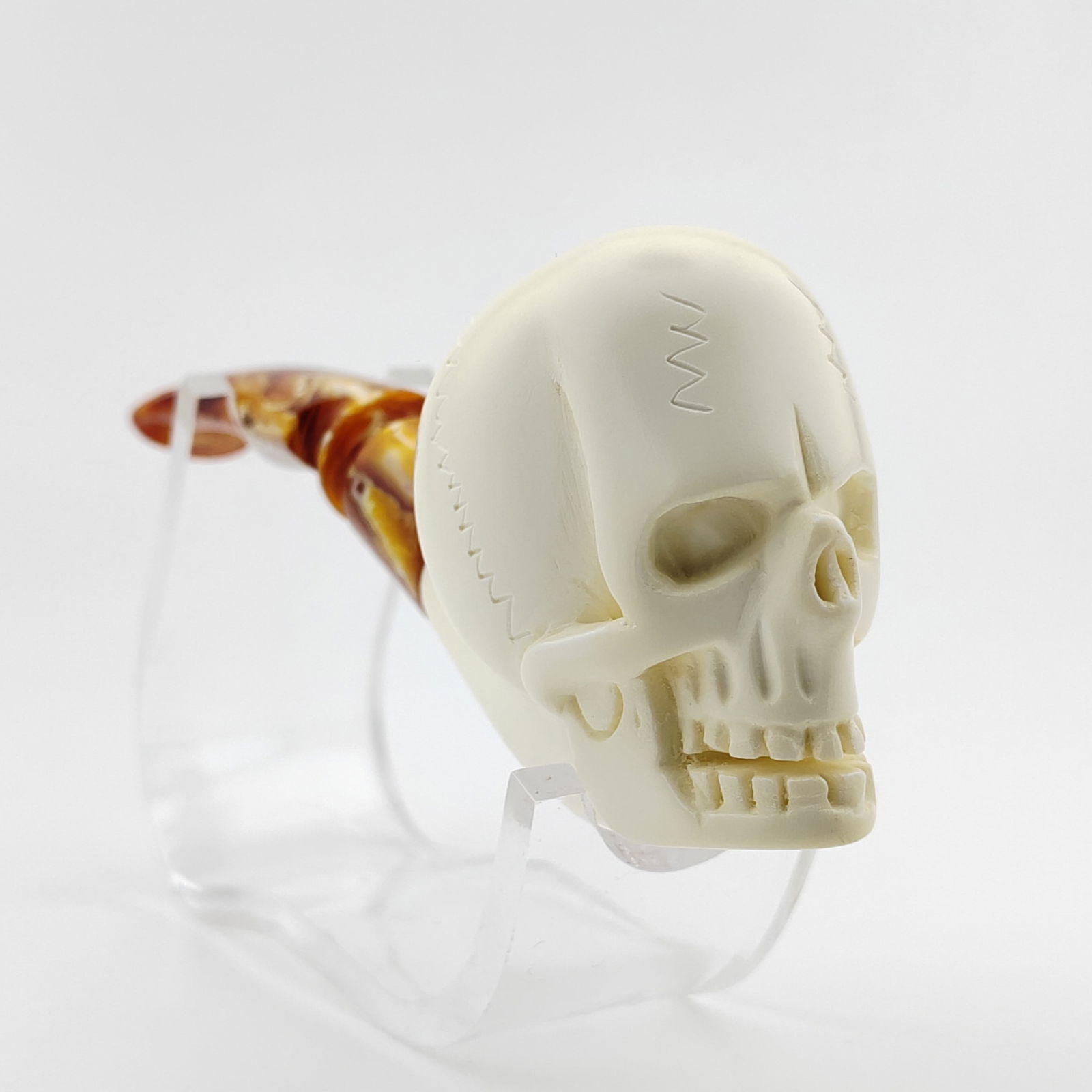 Skull Meerschaum Pipe (1 of 9)