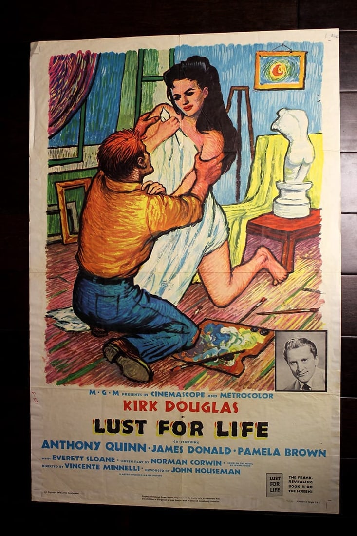 Lust For Life (USA,1956) 1 Sheet Movie Poster (1 of 1)