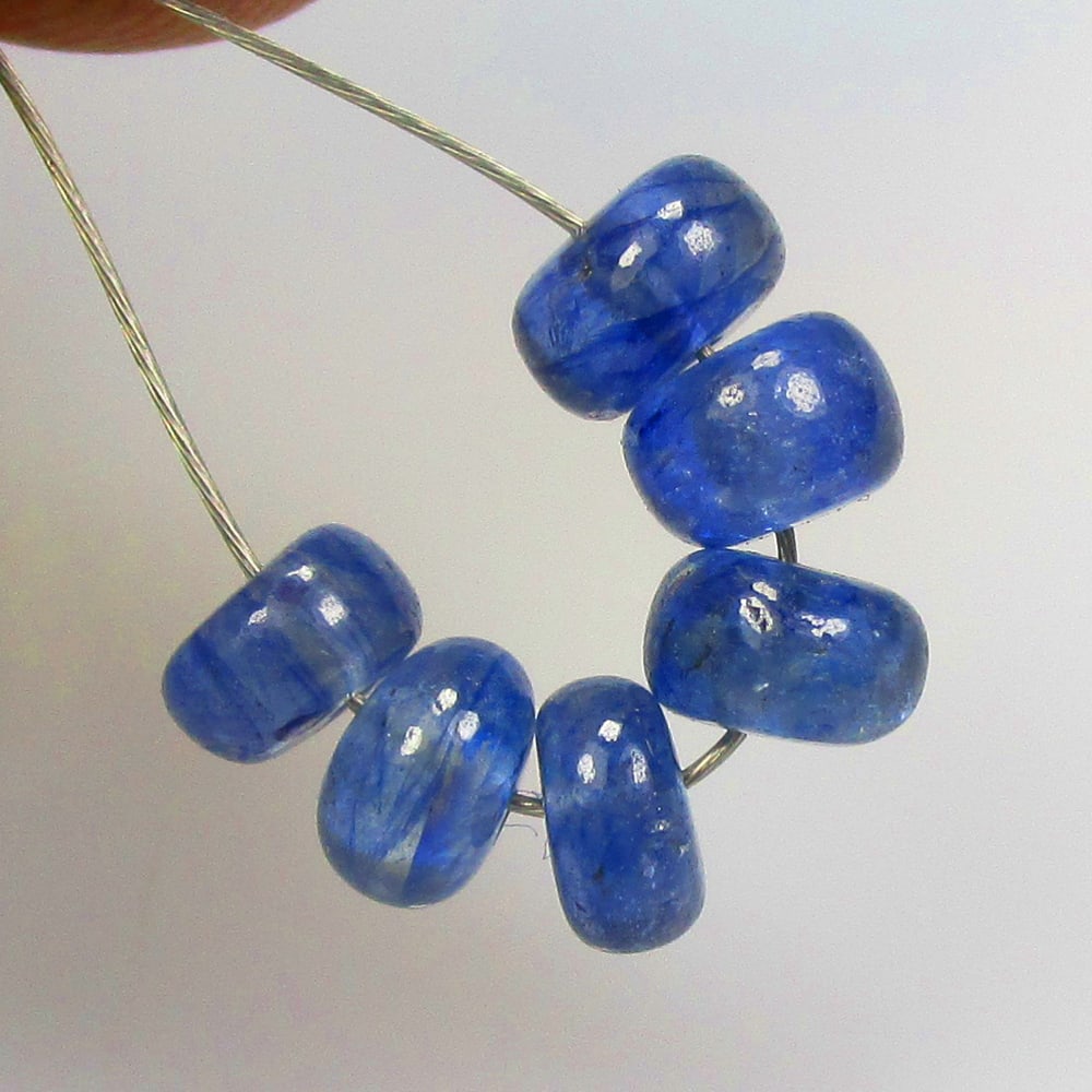 4.31 Ctw Natural 6 Blue Sapphire Round Beads (1 of 2)