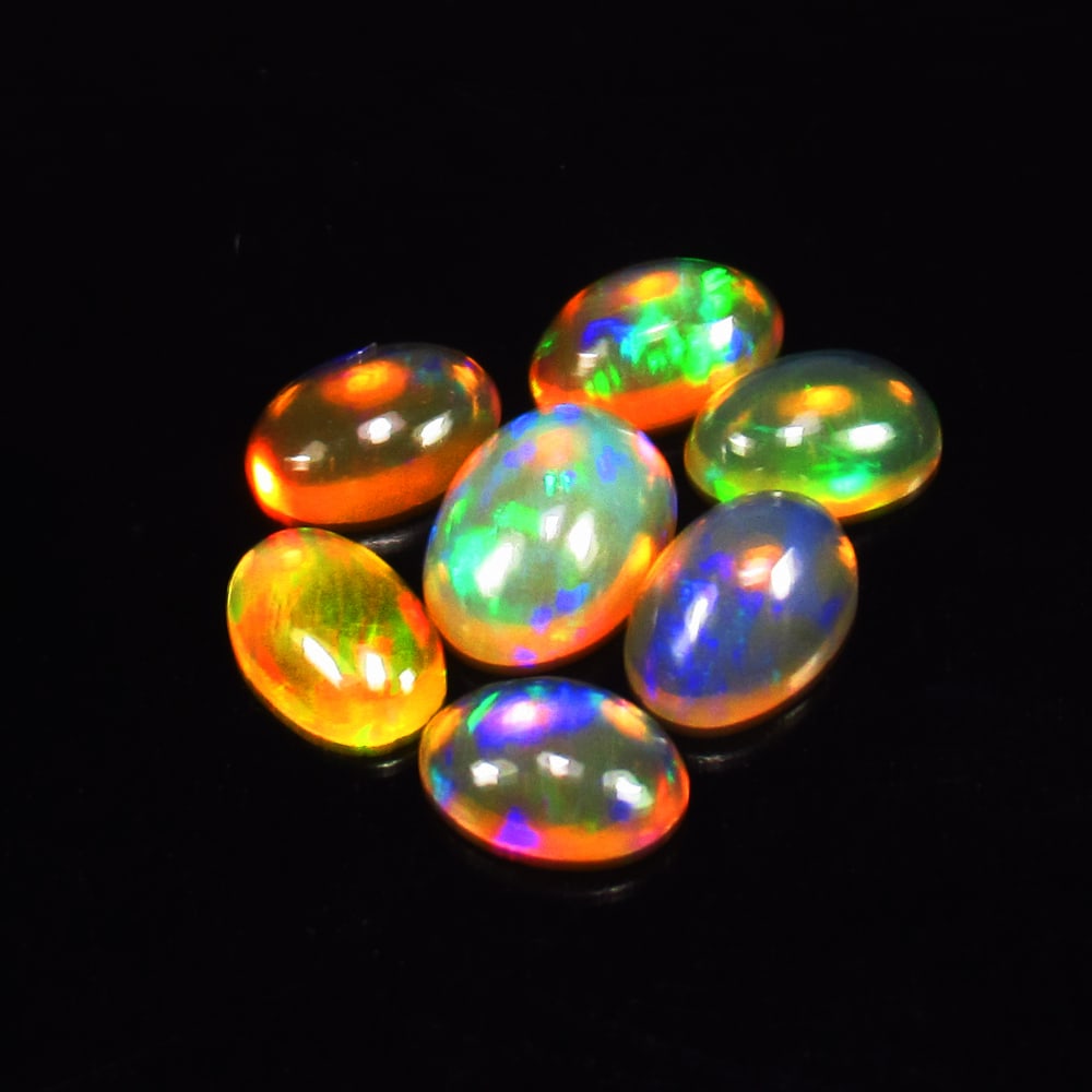 Natural Multicolor Opal Set - 2.19 Ct (1 of 3)