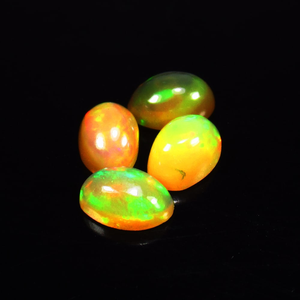 Natural Multicolor Opal Set - 1.43 Ct (1 of 2)