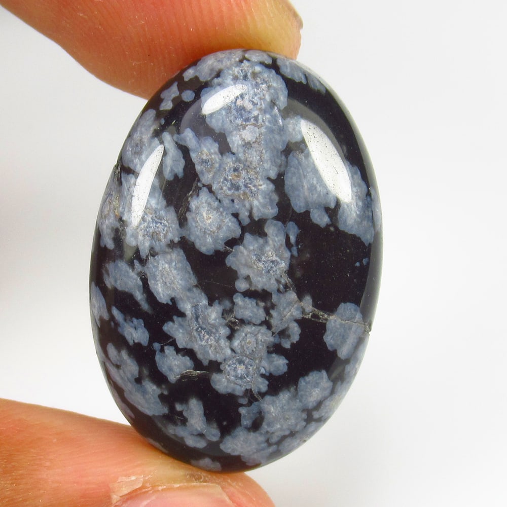 21.78 Ct - Natural Snowflake Jasper: No Reserve! Title: 21.78 Ct - Natural Snowflake Jasper Description: Gemstone Gemstones: Jasper Carat: 21.78 Size/Dimensions:29.0 x 18.7 x 6.0 mm Shipping: Domestic: Flat-rate of $7.00 to anywhere