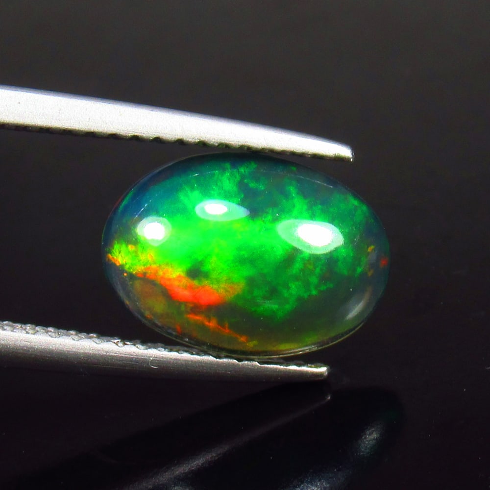 Natural Black Fire Opal - 1.80 Ct (1 of 3)