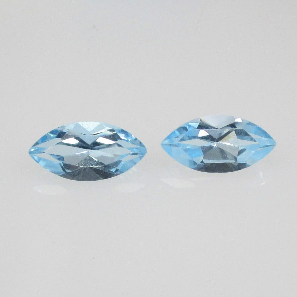 2.61 Ctw Natural Blue Topaz Marquise Pair (1 of 2)