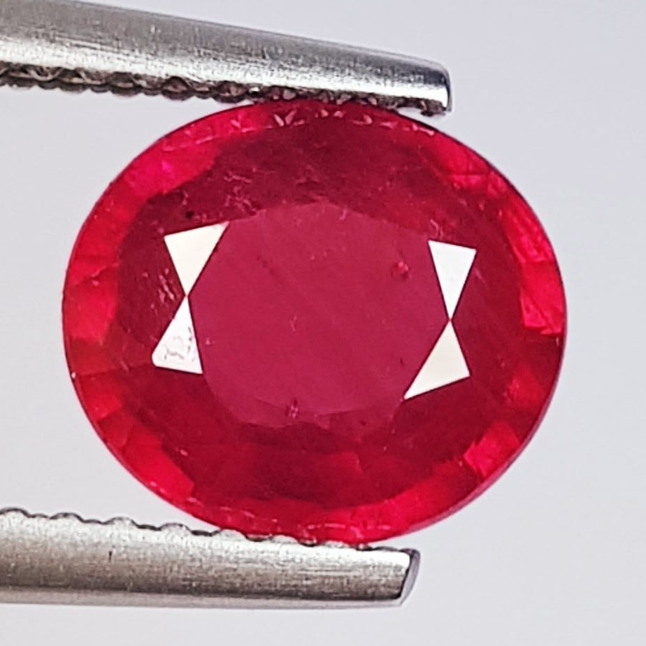 2.14 Ctz Top Quality Pinkish Red Natural Ruby (1 of 4)