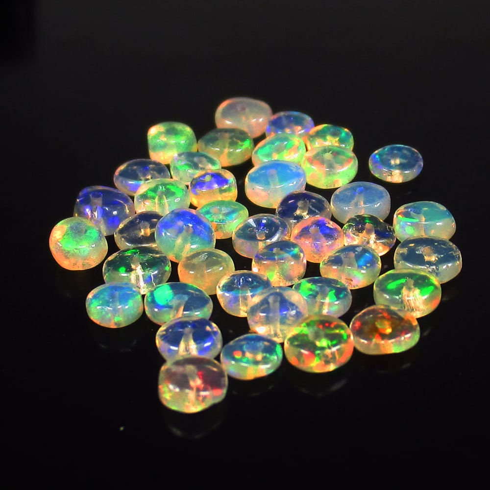 6.26 Ct - Natural Multicolor Opal Beads (1 of 3)
