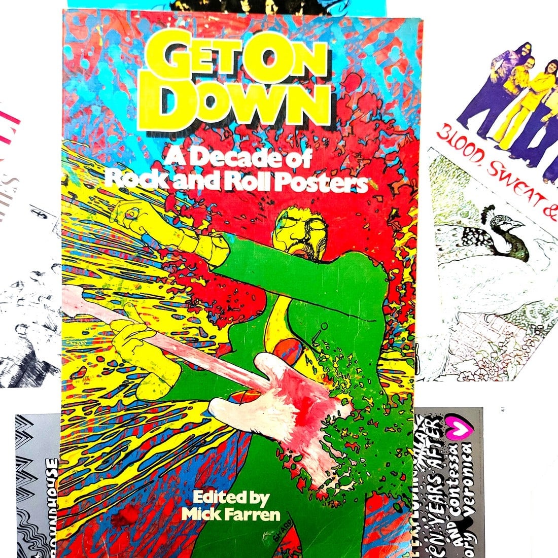 Rock n Roll Poster Ephemera Lot (1 of 13)