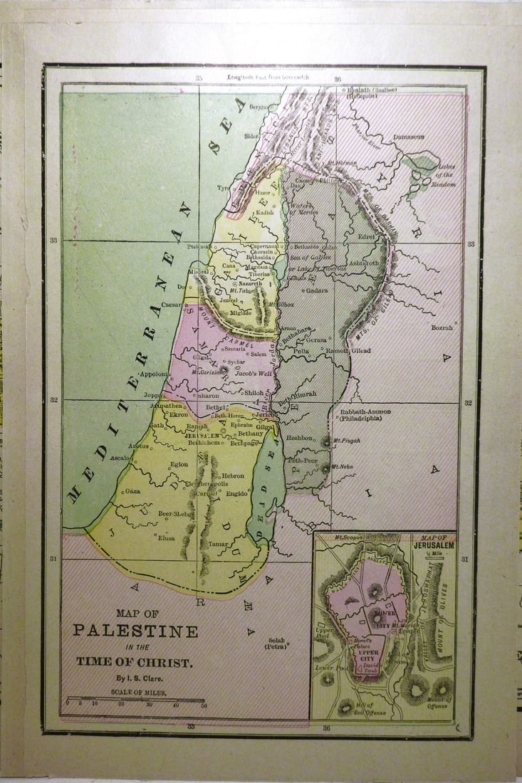 Palestine in the Time of Christ1897 (1 of 4)