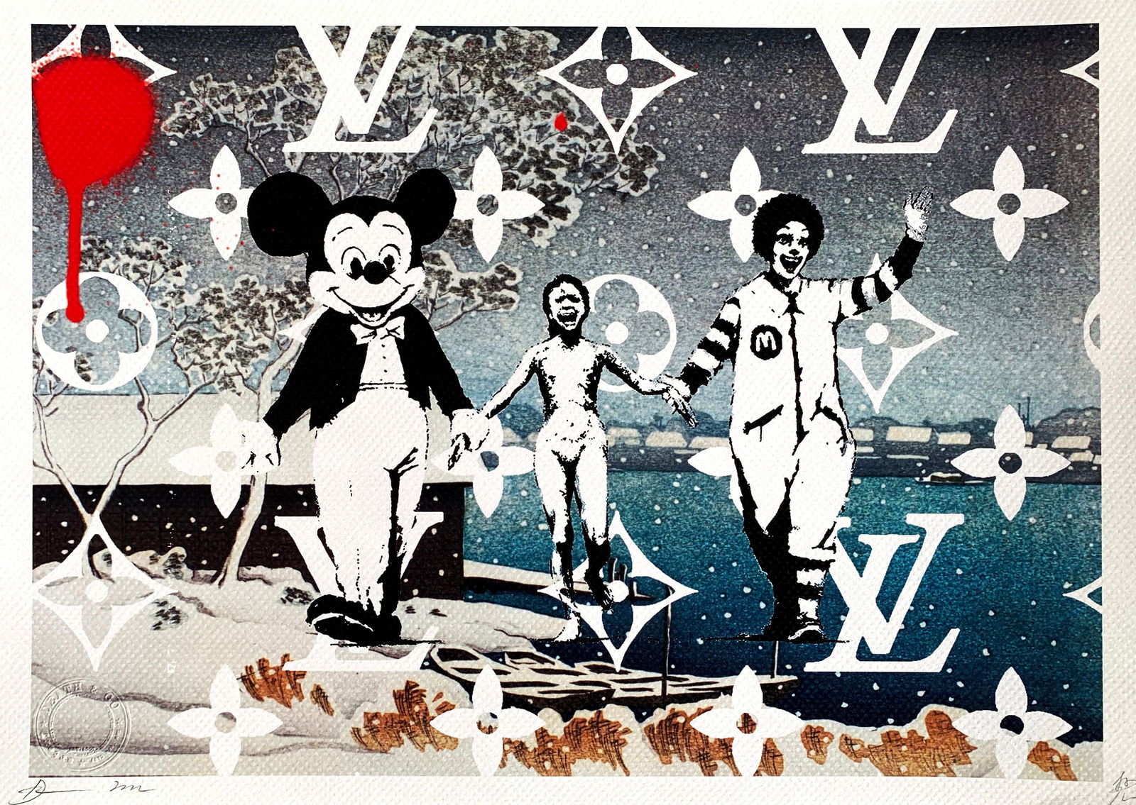 Death Nyc Banksy Louis Vuitton