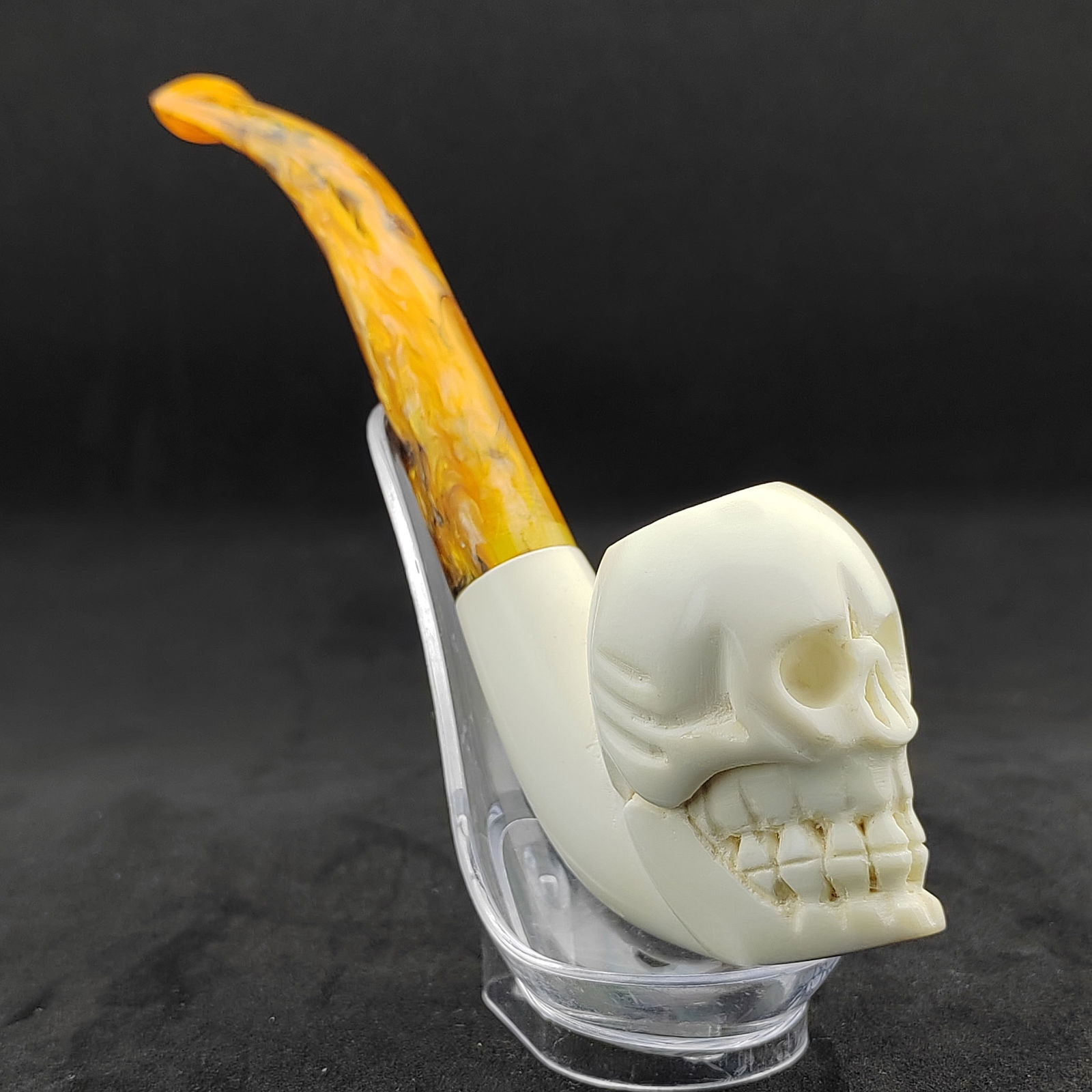 Skull Meerschaum Pipe (1 of 8)