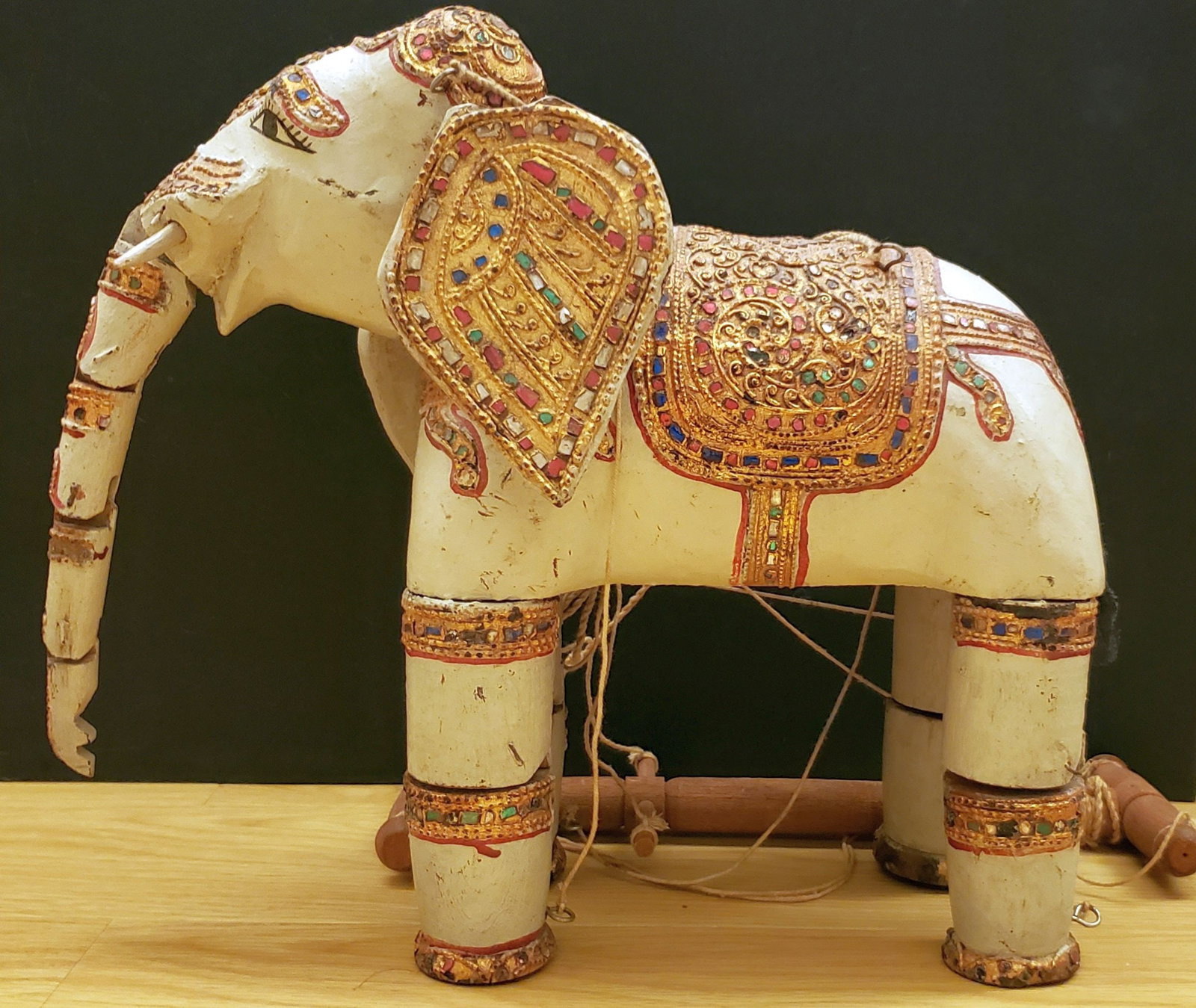 Burmese Elephant Marionette (yokthe pwe puppet) (1 of 8)