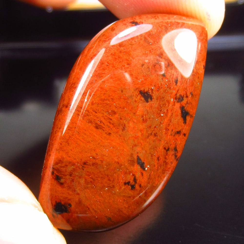 36.45 Ct - Natural Marcomi Jasper: No Reserve! Title: 36.45 Ct - Natural Marcomi Jasper Description: Gemstone Gemstones: Jasper Carat Weights: 36.45 Size/Dimensions:35.0 x 19.0 x 7.0 mm Additional Info:Pieces : 1 No's / Shape : Fancy C