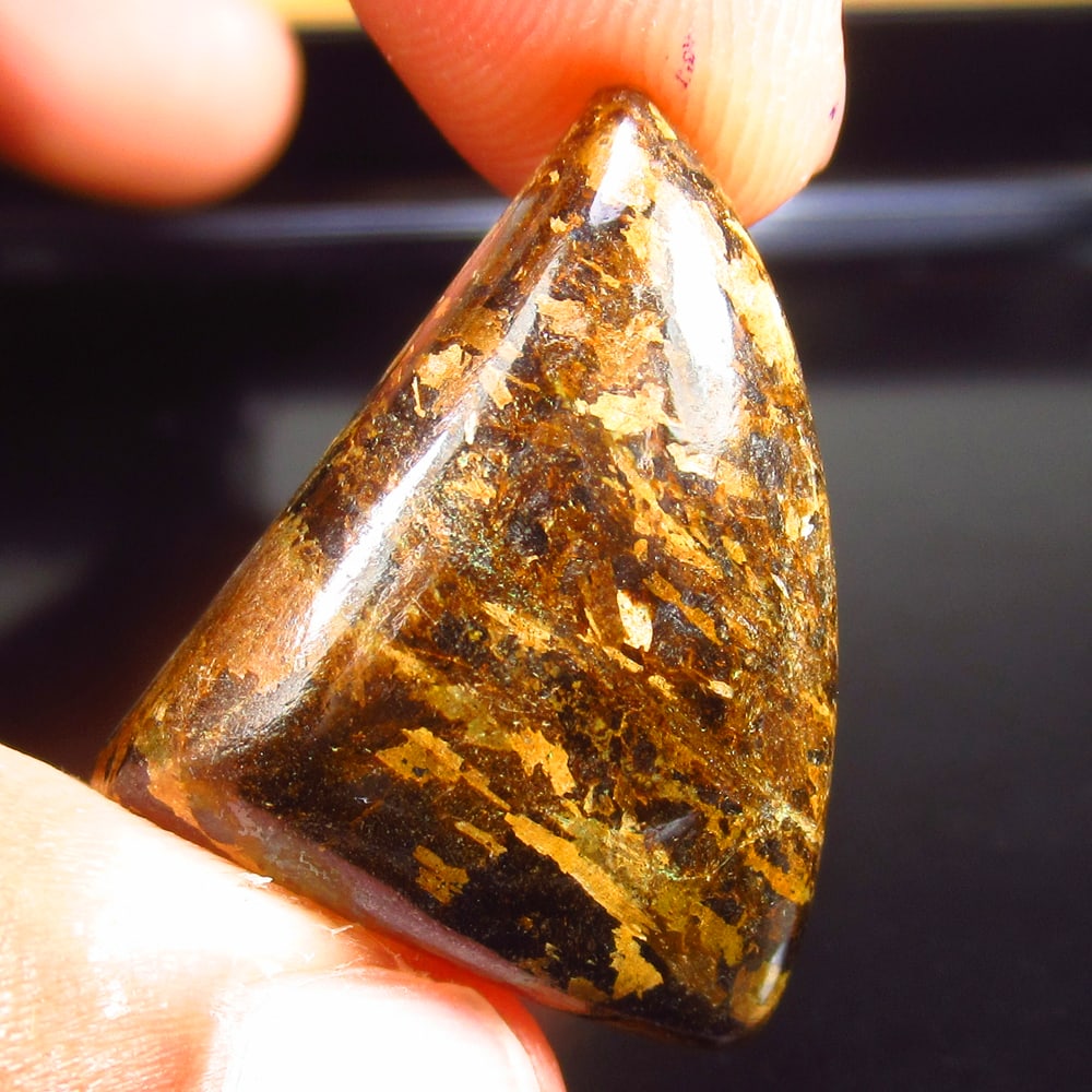 32.01 Ct - Natural Zebronite Jasper: No Reserve! Title: 32.01 Ct - Natural Zebronite Jasper Description: Gemstone Gemstones: Jasper Carat Weights: 32.01 Size/Dimensions:28.0 x 20.0 x 7.5 mm Additional Info:Pieces : 1 No's / Shape : Fancy