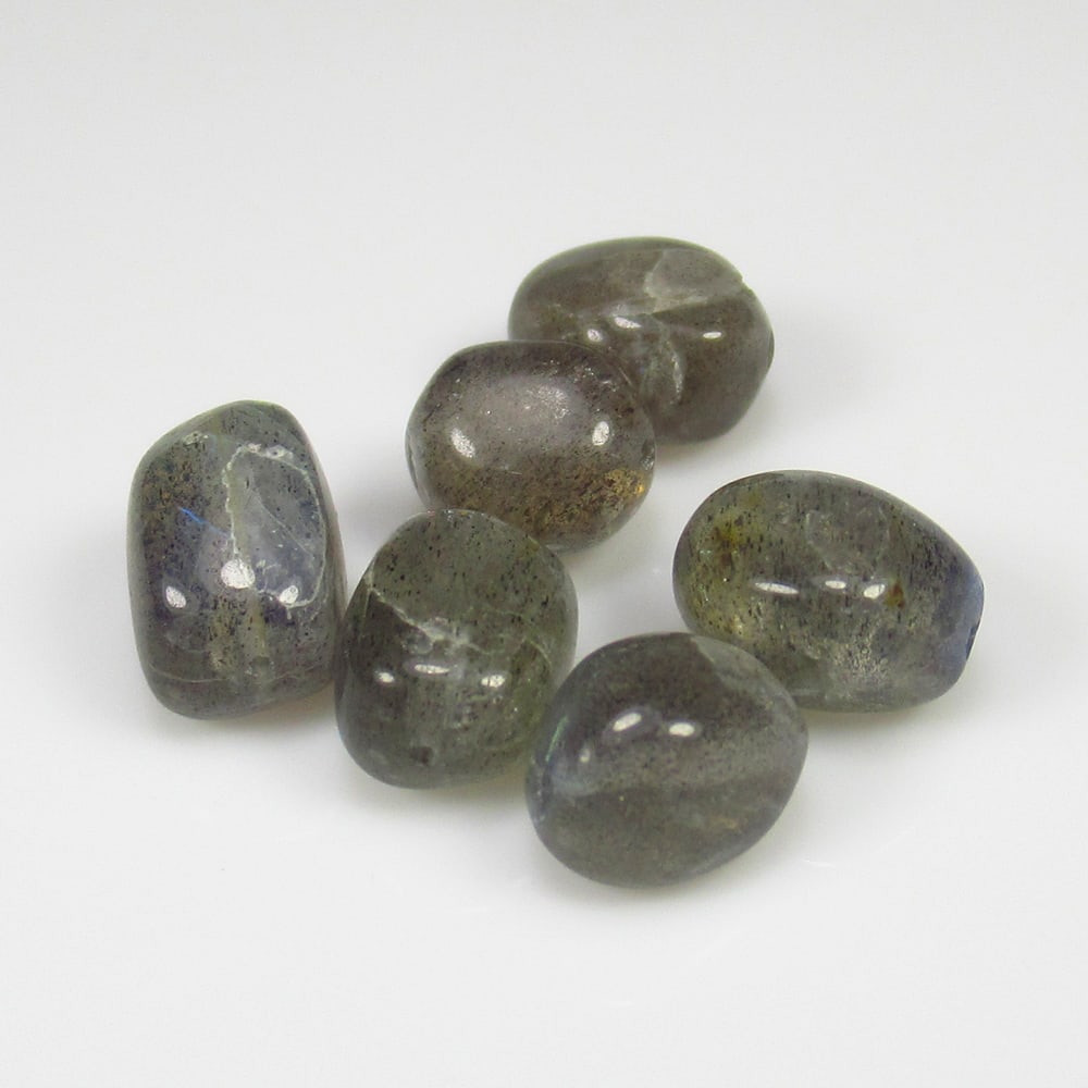15.38 Ct - Natural Labradorite Beads: No Reserve! Title: 15.38 Ct - Natural Labradorite Beads Description: Gemstone Gemstones: Labradoeite Beads Carat Weights: 15.38 Size/Dimensions:7.8x5.7 - 9.1x6.6 mm Additional Info:Pieces : 6 No's / S