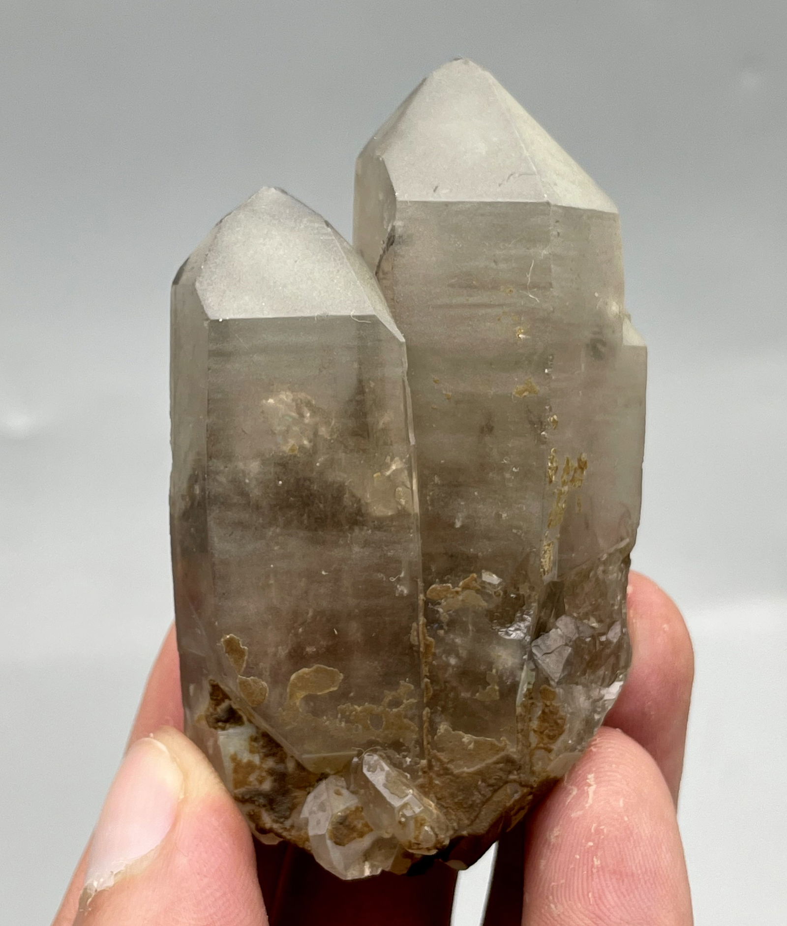 86 Gram Beautiful Extremely Rare Smoky Quartz Specimen (1 of 8)