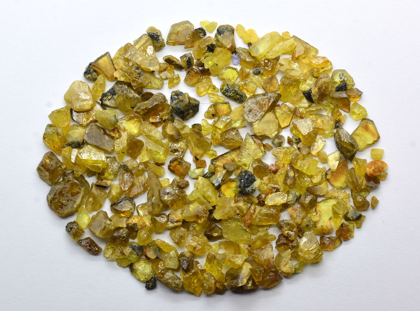 150 Carat Rough Sphene (Titanite ) Healing Crystals (1 of 2)