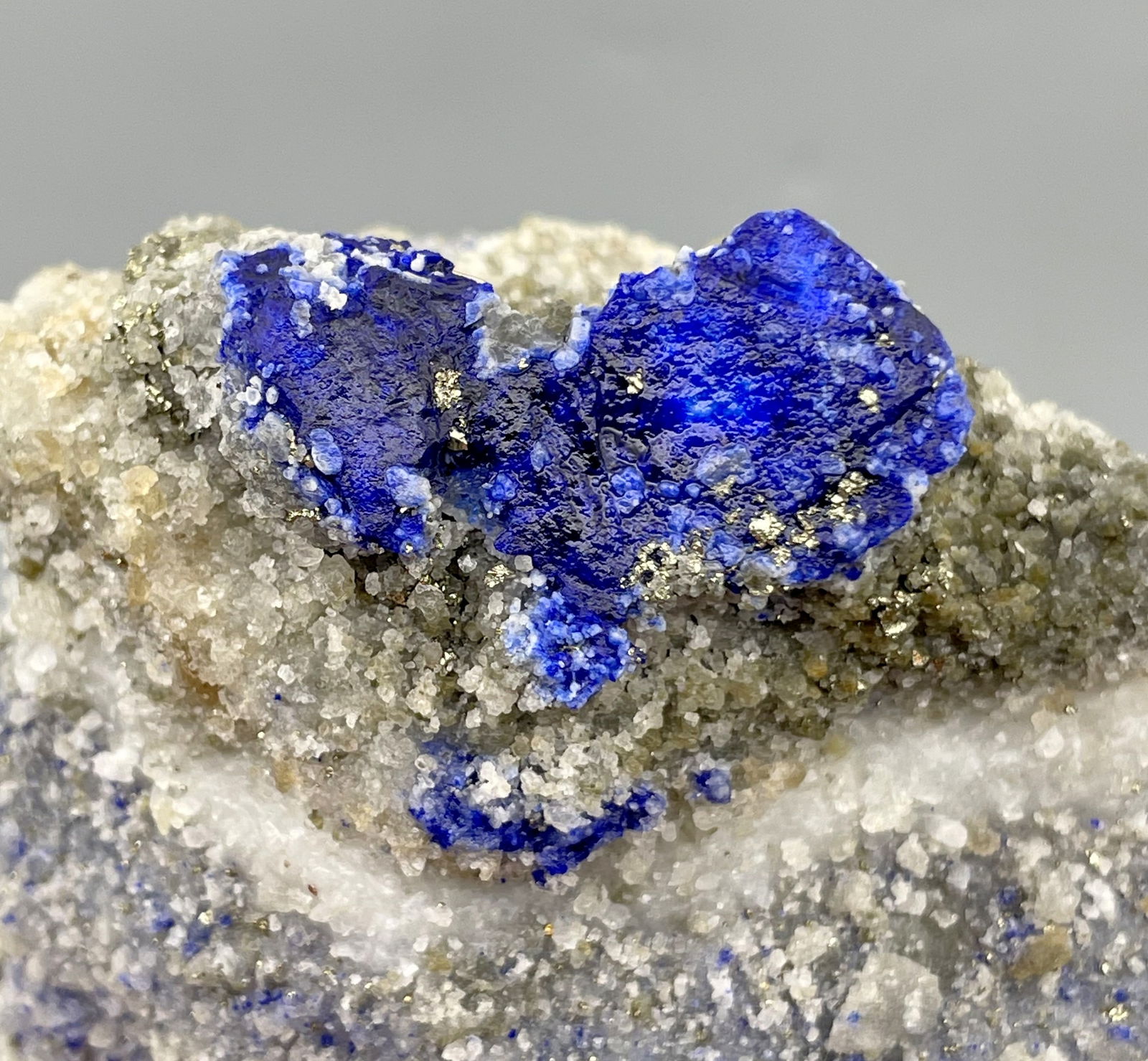415 Gm Extraordinary Rare Royal Blue Lazurite With Pyrite Specimen~Afghanistan (1 of 3)