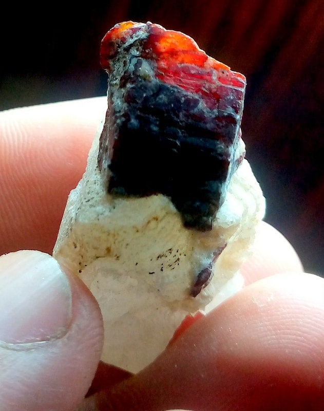 15 Grams Lovely Red Tantalite Crystal Specimen From Skardu Pakistan: Materials: Tantalite Specimen 15 Grams Lovely Red Tantalite Crystal Specimen From Skardu Pakistan SIZE 33*23*18 mm Reserve: $36.00 Shipping: Domestic: Flat-rate of $15.00 to anywhere within the contig