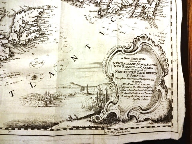 1746 Large Engraved Map New England Nova Scotia (1 of 4)