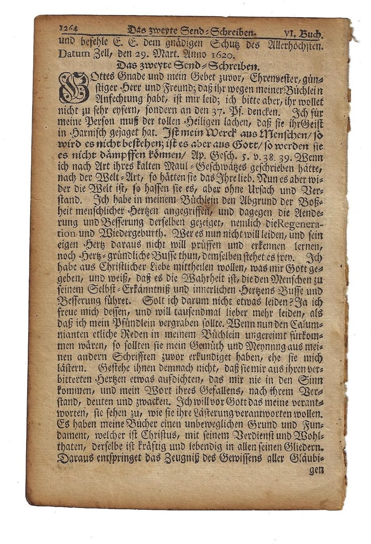 1751 Leaf Benjamin Franklin Fraktur Printing (1 of 2)