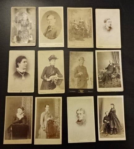 19th C English Lot Carte de Visites (1 of 2)