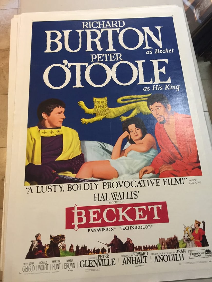 Becket (1964) US One Sheet Movie Poster LB (1 of 1)