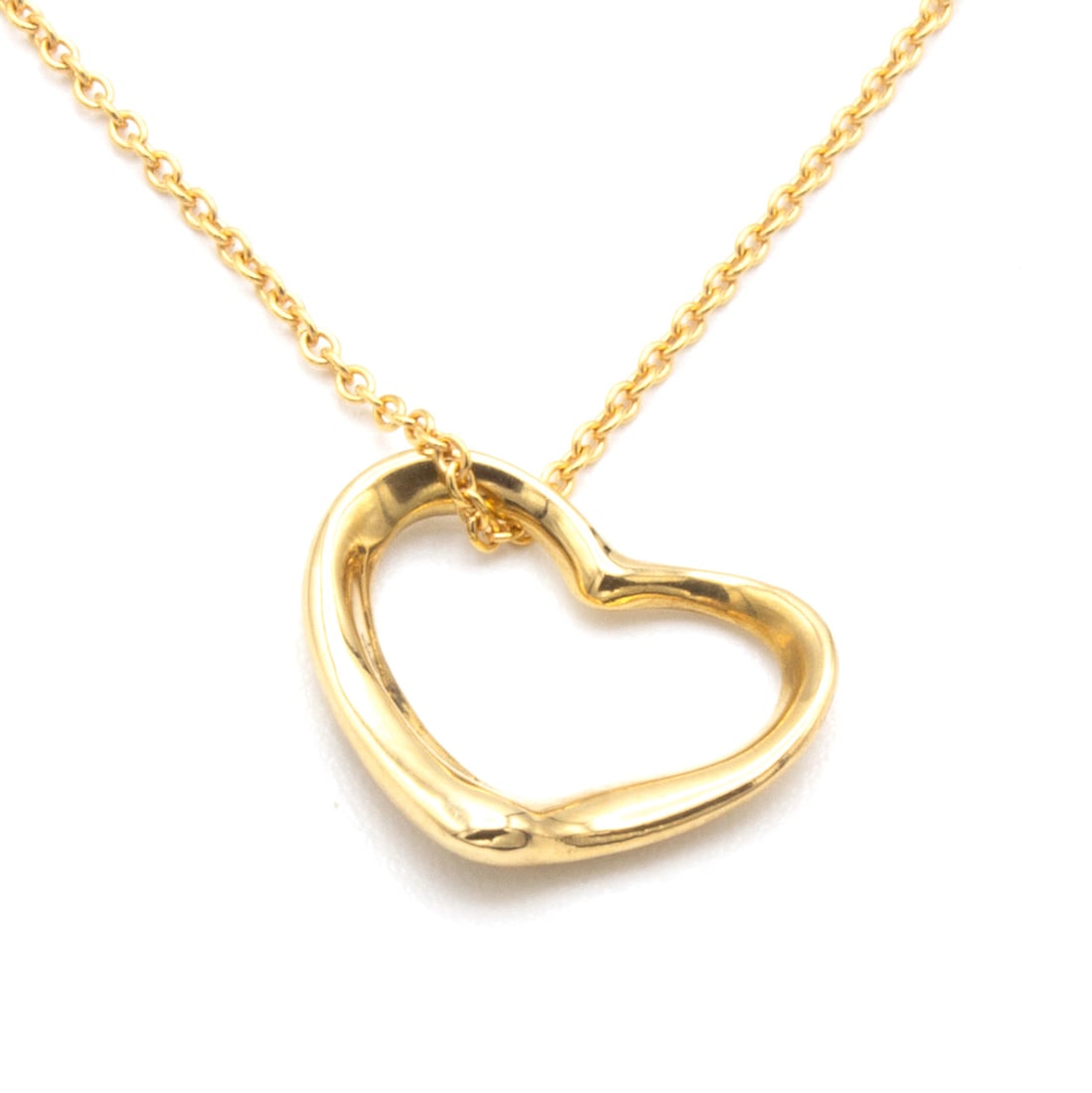 Tiffany & Co Open Heart 18K necklace (1 of 6)