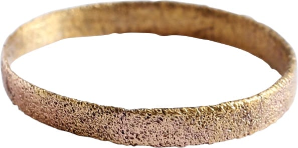 VIKING WARRIOR'S WEDDING RING SIZE, SIZE 6 1/4 (1 of 5)